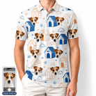 Men's Yap Yurts Custom Dog Face Polo Shirt