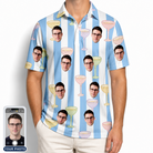 Men's Clink Wink Custom Face Polo Shirt