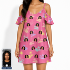 Women's Heatwave Hacienda Custom Face Off-Shoulder Dress