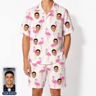 Men's Bubblegum Ballerinas Custom Face Shirt & Shorts Set