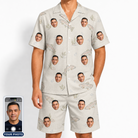 Men's Creek Chic Custom Face Shirt & Shorts Set