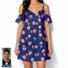 Women's Arum Around Custom Face Off-Shoulder Dress