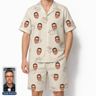 Men's Tolling Tides Custom Face Shirt & Shorts Set