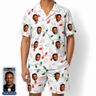 Men's Merry Circuits Custom Face Shirt & Shorts Set