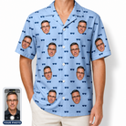 Men's Flirt Filters Custom Face Hawaiian Shirt