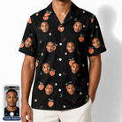 Men's Peach Please Custom Face Hawaiian Shirt