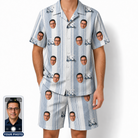Men's Foreward Motion Custom Face Shirt & Shorts Set