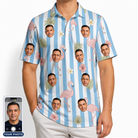 Men's Cerise Sashay Custom Face Polo Shirt