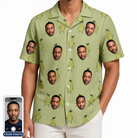 Men's Pyrus Pizzazz Custom Face Hawaiian Shirt
