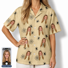 Women's Sinister Strands Custom Face Hawaiian Shirt