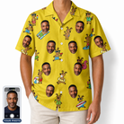Men's Antler Antics Custom Face Hawaiian Shirt