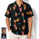 Men's Pour Decisions Custom Face Hawaiian Shirt