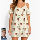 Women's Pear Pressure Custom Face Off-Shoulder Dress