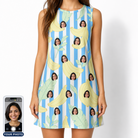 Women's Peel Appeal Custom Face Tank Dress