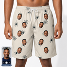 Men's Tarantula Tango Custom Face Beach Shorts