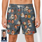 Men's Ectoplasm Eccentrics Custom Face Beach Shorts