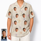Men's Vanda Vogue Custom Face Hawaiian Shirt