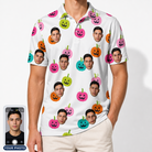 Men's Patch Prowlers Custom Face Polo Shirt