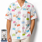 Men's Tag Wag Custom Dog Face Hawaiian Shirt