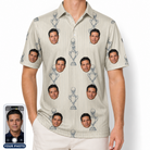 Men's Podium Putters Custom Face Polo Shirt