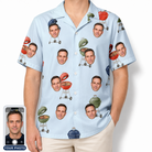 Men's Pitmaster Swagger Custom Face Hawaiian Shirt