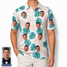 Men's Caladium Carnival Custom Face Polo Shirt