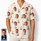 Men's Magma Mambo Custom Face Hawaiian Shirt