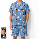Men's Plume Parade Custom Face Shirt & Shorts Set