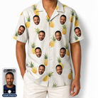 Men's Prickle Picnic Custom Face Hawaiian Shirt