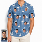 Men's Plume Parade Custom Face Polo Shirt