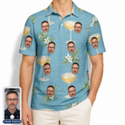 Men's Coupe Coup Custom Face Polo Shirt