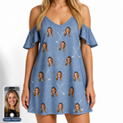 Women's Clubhouse Crossfire Custom Face Off-Shoulder Dress