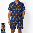 Men's Cookie Kringle Custom Face Shirt & Shorts Set