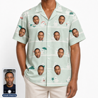 Men's Ghostly Goofballs Custom Face Hawaiian Shirt