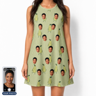 Women's Pyrus Pizzazz Custom Face Tank Dress