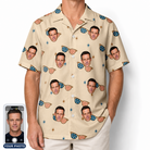 Men's Freedom Shades Custom Face Hawaiian Shirt