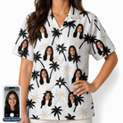 Women's Ylang Ylang Custom Face Hawaiian Shirt