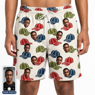 Men's Brim Bonds Custom Face Beach Shorts