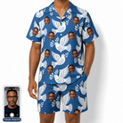Men's Pearlwing Promise Custom Face Shirt & Shorts Set