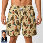Men's Roost Ruckus Custom Face Beach Shorts