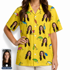 Women's Twitchy Treasures Custom Face Hawaiian Shirt