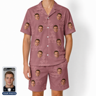 Men's Marrytime Mimosas Custom Face Shirt & Shorts Set