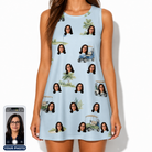 Women's Driver Drifters Custom Face Tank Dress