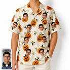 Men's Carved Chuckles Custom Face Hawaiian Shirt