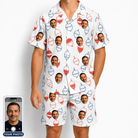 Men's Bobber Bop Custom Face Shirt & Shorts Set