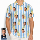 Men's Pina Palooza Custom Face Polo Shirt