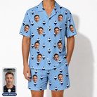 Men's Sprinkle Scoops Custom Face Shirt & Shorts Set