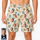 Men's Flamboyance Dance Custom Face Beach Shorts