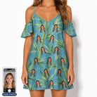 Women's Bamboo Boogie Custom Face Off-Shoulder Dress