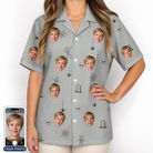 Women's Tombstone Tango Custom Face Hawaiian Shirt